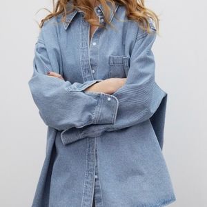 Oversized denim shirt (new)